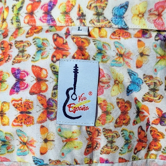 Viva España butterfly blouse - Picture 2 of 6